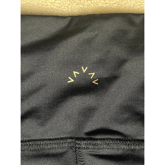 Varley Womens M‎ Athletic Leggings Pants High Rise Stretch Elastic Waist Black - Picture 7 of 10